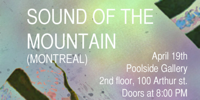 Sound of the Mountain (MTL) & Civvie (WPG) poster