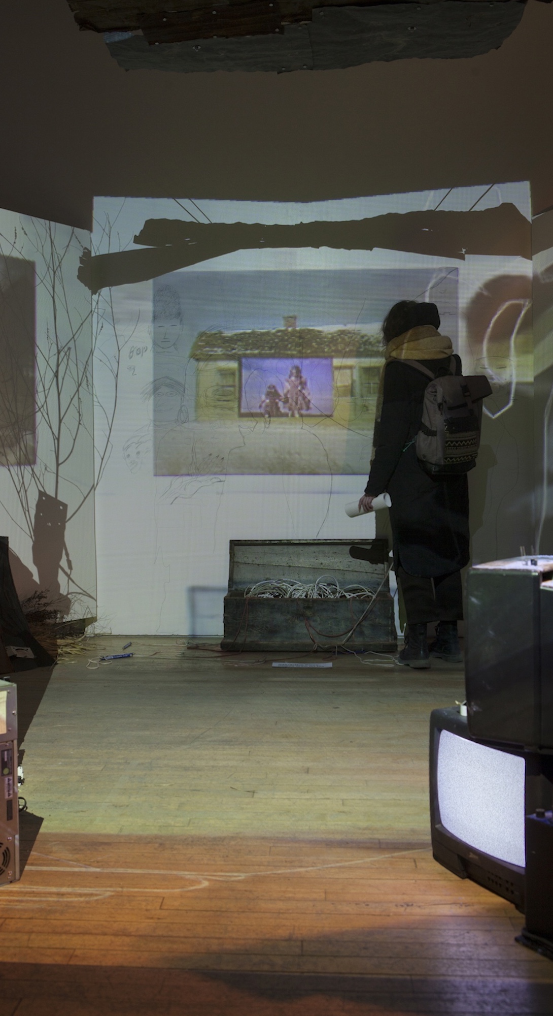 Residency Banner from 'drawing Room by Lawrence Bird. Photo Taken by Karen Asher