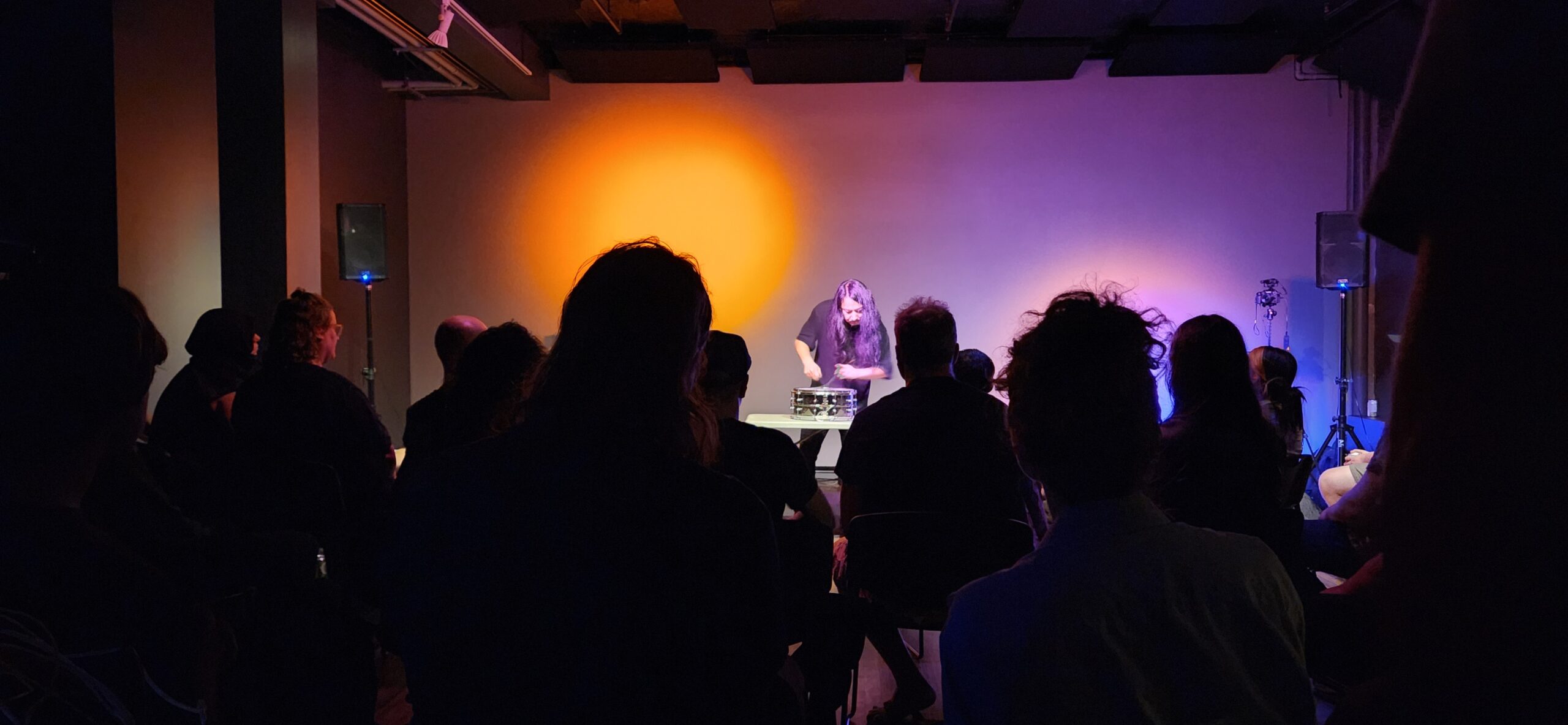 Audience watching Ryosuke Kiyasu perform