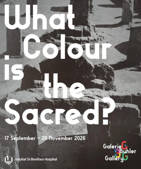 What Colour is the Sacred promo poster