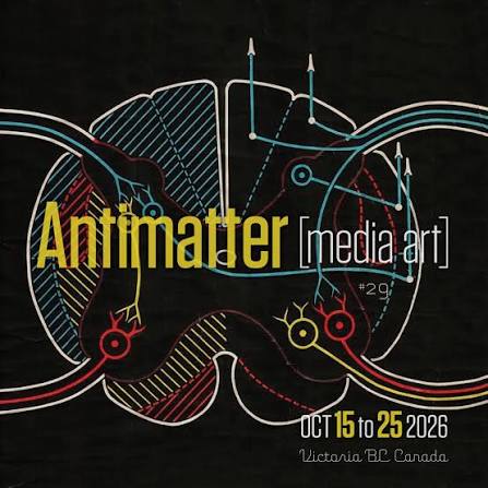 Antimatter [media art] online poster
