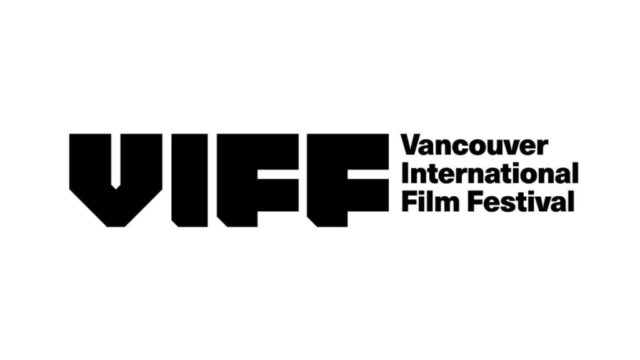 "VIFF" in bold block lettering on a white background next to "Vancouver International Film Festival"